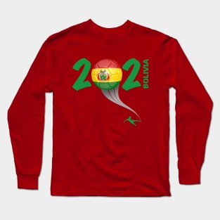 Bolivia Copa America Soccer 2021 Long Sleeve T-Shirt